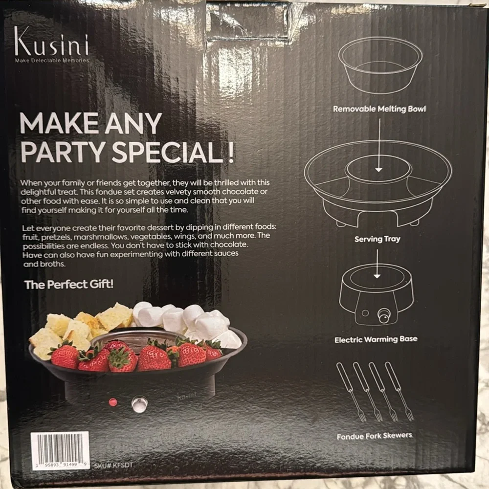 Electric Chocolate Fondue Maker